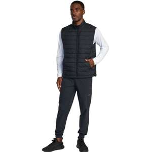 Veste sans manches légère et chaude personnalisée, emballable, en duvet de canard pour l'hiver, veste matelassée pour homme - Product Image 5