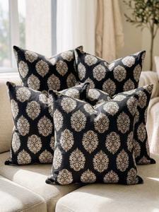 Premium Cotton Stripe Cushion <b>Cover</b> Soft <b>Throw</b> Pillow <b>Cover</b> for Couch <b>Sofa</b> Bed Home Decoration Cushion <b>Cover</b> - Product Image 4