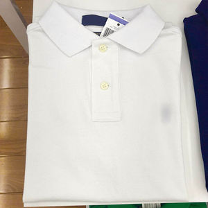 เสื้อโปโลผู้ชายผ้าฝ้าย Paul's Little Horse สีพื้น ปักลาย แขนสั้น เสื้อยืดโปโล เสื้อยืดกอล์ฟ RL040 - Product Image 2
