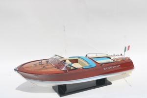 Fabricante Gia Nhien, SUPER RIVA LAMBOGHINI, Modelo Artesanal Tallado a Mano con Tema de Ángel, Líneas Oceánicas, Madera de Alta Calidad - Product Image 6