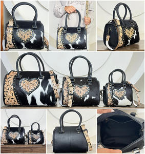 Nuevas llegadas: Bolso de viaje tipo duffel vintage Crazy de cuero genuino de vaca hecho a mano, precio de fábrica, bandolera para mujer - Product Image 3