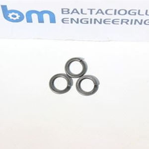 แหวนล็อคสปริงเหล็กกล้าคาร์บอนคุณภาพสูง แต่แหวนล็อคแบบแยกที่มีแรงดึงสูง ทนทาน ป้องกันการสั่นสะเทือน อุปกรณ์ยึดติดอุตสาหกรรม - Product Image 3