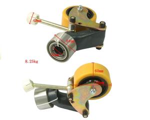 גלגל עזר לחלקי מלגזה 125*60-20, מכלול תושבת גלגל ללינדה. T20SP - Product Image 3