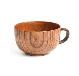 Tasse à thé et à café en bois de forme ronde, article de vaisselle et de table luxueux, très vendu - Product Image 2
