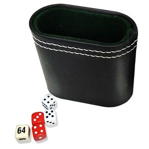Vaso para Dados Clásico Moldeado a Mano Profesional de Cuero PU para Adultos y Bares - Product Image 2