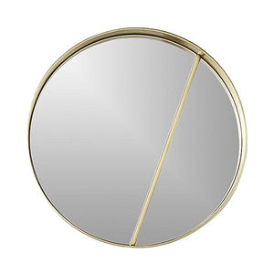 Espejo de Pared de Diseño Moderno con Acabado de Incrustaciones de Hueso, Decorativo para Sala de Estar, Vestíbulo o Baño - Product Image 5