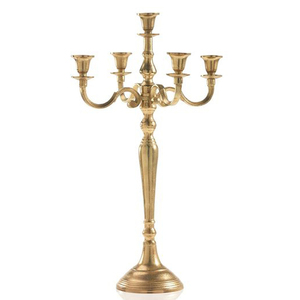 เชิงเทียนโลหะสำหรับตกแต่งบ้านดีไซน์เนอร์แบบโบราณใช้ในการตกแต่งบ้าน - Product Image 2