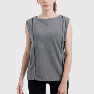 Débardeur court brodé uni sexy pour femme, style club, prix usine, faible MOQ, service OEM, best-seller, vêtement d'été - Product Image 1