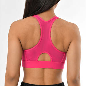 Sujetador Deportivo de Alto Soporte para Mujer, Sin Costuras, para Yoga, Fitness, Entrenamiento, Running, Gimnasio, Elástico, Transpirable, de Secado Rápido, Sin Varillas, Premium - Product Image 6