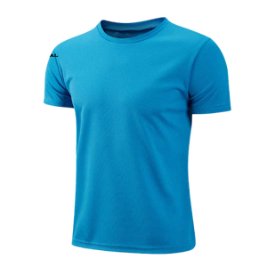 Men's <b>White</b> Cotton Short Sleeve T-Shirt O-Neck Regular Fit Blank Casual Jersey Knitted Breathable - Product Image 6