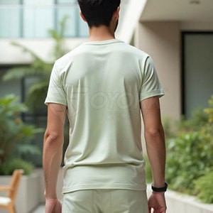 T-shirts pour hommes Street Wear à faible MOQ, respirants, à prix abordable, avec logo personnalisé - Product Image 6