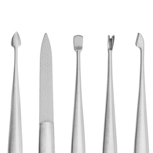 1 pièce Lime à ongles, Repousse-cuticules, Éliminateur de callosités et de peaux mortes, Fourche à cuticules, Outil de manucure et pédicure pour nail art - Product Image 4