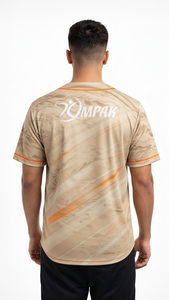 Camiseta de béisbol deportiva profesional con tela sublimada suave y corte moderno - Product Image 4