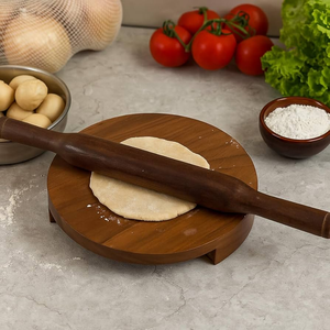 Handcrafted Solid Wood Dough <b>Rolling</b> <b>Pin</b> Pastry Boards Food Grade Kitchen Baking Tools <b>Rolling</b> <b>Pin</b> for Dough <b>Rolling</b> - Product Image 5