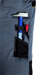 Cotton Workwear Coveralls Multi-Pockets Jumpsuits Safety Hi-Vis <b>Work</b> Overalls for <b>Construction</b> Mechanic Industrial Oil Gas - Product Image 3