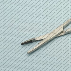 Portaagujas Olsen Hegar de Alta Calidad, 6.5 Pulgadas, Punta Serrada, Acero Inoxidable, Instrumentos Quirúrgicos Dentales Manuales, Certificado CE - Product Image 2