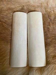 Écailles de couteau en os naturel pour la fabrication artisanale de couteaux de chasse, accessoire décoratif poli pour couteau traditionnel - Product Image 5