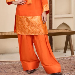 Conjunto de 3 Piezas Personalizado: Pantalón, Camisa y Dupatta Estampada, Ropa Casual Pakistaní, Vestido de Algodón/Poliéster - Product Image 2