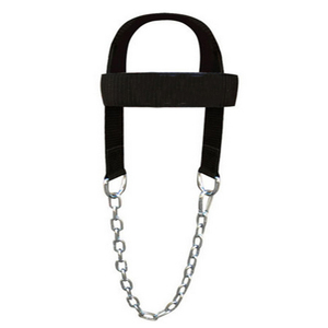 High Quality Adjustable Custom Neoprene Soft Breathable Lightweight <b>Head</b> Harness for Gym <b>Training</b> Exercise Neck Workout - Product Image 4