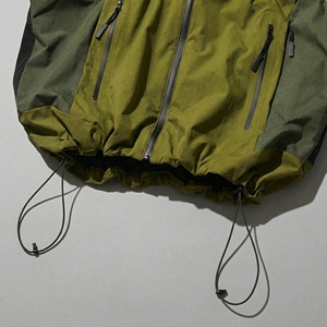 Olive Green Tactical <b>Utility</b> <b>Vest</b> | Multi Zip Mesh Technical <b>Vest</b> | Oversized Outdoor Streetwear <b>Vest</b> | Custom OEM Manufacturer - Product Image 4