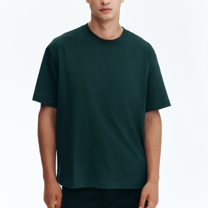 Cotton Streetwear Oversized <b>Tshirt</b> Custom Logo Print High Quality t Shirt for Men - Product Image 4