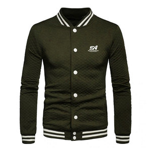 Chaqueta de Invierno Casual para Hombre, Estilo Letterman, Ajuste Cómodo, Diseño Moderno, Apta para Uso Diario, Estilo Urbano y Actividades al Aire Libre - Product Image 1