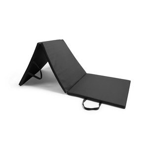 Colchoneta de alto impacto Stag Iconic de alta densidad, negra - El compañero definitivo para saltos y gimnasia - Product Image 2
