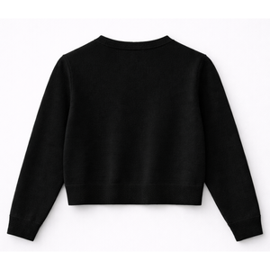 Premium Women Merino Silk <b>Cardigan</b> Smooth Knit <b>Button</b> Down Long Sleeve Sweater for Work Casual Styling - Product Image 2