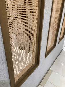 Handmade Natural Rattan Open Weave Roll with Irregular Pattern for <b>Chair</b> <b>Caning</b> Cabinet Doors Home Decor - Product Image 1