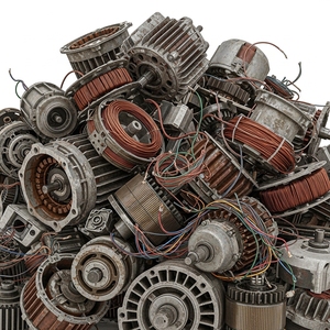 Stock de récupération de cuivre industriel, ferraille de moteurs électriques usagés pour les acheteurs de recyclage de métaux en vrac avec emballage direct à l'exportation - Product Image 6