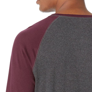 High Quality Regular Fit Street Wear Hip Hop Long Sleeve <b>Henley</b> T Shirts For <b>Men</b> <b>Top</b> Seller Solid Color <b>Men</b> <b>Henley</b> Shirt - Product Image 5