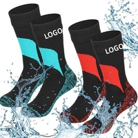 Chaussettes respirantes, résistantes à l'usure et imperméables de haute qualité, personnalisables avec votre propre logo, pour la randonnée, le camping et la pêche