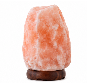 Saamia Handmade Portable Himalayan <b>Pink</b> <b>Salt</b> <b>Lamp</b> Natural Crystal Night Light Feng Shui for Bedroom Home Decor Christmas - Product Image 2