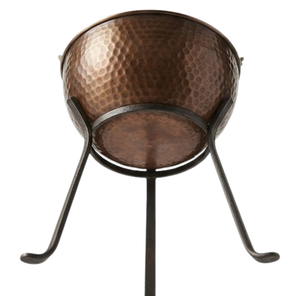 Fabricant Fournisseur de Jardinières en Métal Martelé, Jardinière de Sol Faite à la Main avec Support en Fer - Product Image 3