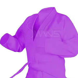 ชุดยูโด BJJ ดีไซน์ใหม่ สีสันปรับแต่งได้ ผ้าฝ้าย 100% น้ำหนักเบา ระบายอากาศดี  รับสกรีนโลโก้ สำหรับผู้ชาย วัยผู้ใหญ่-บริการ OEM - Product Image 5