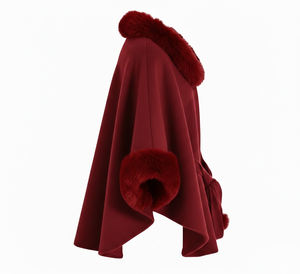 Capes en fourrure de luxe pour femmes pour l'hiver – Manteaux élégants en fausse fourrure, châles chauds et stylés, vestes de soirée de créateur, manteaux doux en peluche - Product Image 3
