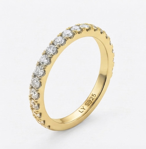 Pear Cut Moissanite Engagement <b>Ring</b> <b>Set</b> 18K <b>Gold</b> Plated Halo Bridal Band Women's Classic Style Claw Setting Daily Wear - Product Image 3