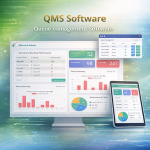 <b>Software</b> QMS System for Smart Service Flow Optimization | AT-QMS Queue Management - OEM Available - Product Image 1