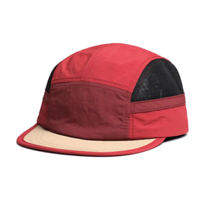 หมวกแก๊ป 5 แผงสำหรับผู้ชายและผู้หญิง วัสดุไนลอนตาข่ายแห้งเร็ว เหมาะสำหรับการตั้งแคมป์ กีฬากลางแจ้ง และสวมใส่ลำลองทุกวัน - Product Image 6