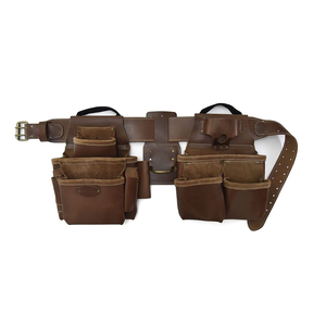 Find similar icon Custom OEM Service Latest Design Reusable Leather <b>Tool</b> <b>Belt</b> Customized Logo Genuine Leather <b>Tool</b> Bag - Product Image 1