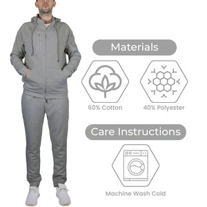 Survêtement personnalisé pour hommes, fabricant pakistanais, veste et pantalon, vêtements de sport respirants et performants pour les acheteurs mondiaux - Product Image 5