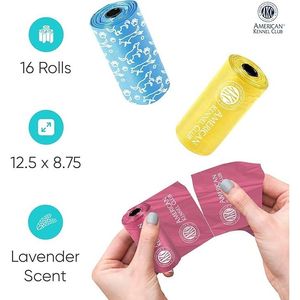 Sacchetti per la raccolta delle deiezioni canine AKC a prova di perdite - Product Image 3