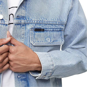 Chaqueta de Mezclilla para Hombre, Diseño Moderno, Nueva Colección de Invierno, Chaqueta Vaquera de Moda - Product Image 6