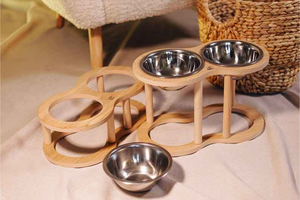 Comederos de Madera Artesanales para Perros y Gatos, de Alta Calidad, con el Mejor Diseño, Comederos Personalizados - Product Image 2
