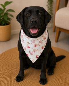 Bandana pour chien de qualité supérieure avec un design élégant, tissu doux et confortable, accessoire de cou pour animaux de compagnie durable et respirant - Product Image 5