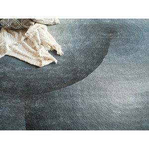 พรมปูพื้นสีเขียวทะเลทำด้วยมือผ้าไหมไม้ไผ่เป้าตกแต่งเจ้าของบ้าน - Product Image 4