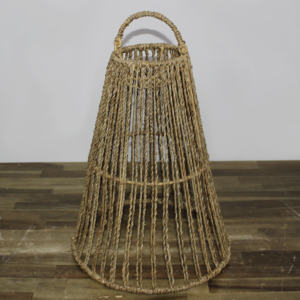 Cestas de Jacinto de Agua Hechas a Mano de la Fábrica Artex Dong Thap, Artesanías de Seagrass de Vietnam, Modelo de Almacenamiento Ecológico Natural - Product Image 1