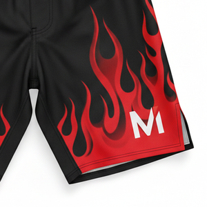 Pantalones Cortos de MMA para Hombre, con Logotipo Personalizado, para Entrenamiento y Combate, de Alta Elasticidad, Secado Rápido, Proveedor al por Mayor - Product Image 2