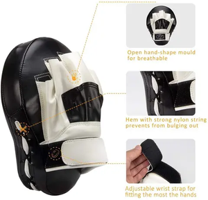 Guantes de Entrenamiento de Boxeo, MMA, Muay Thai, Kickboxing, con Logotipo Personalizado, Guantes Planos de Cuero Profesionales para Entrenamiento de MMA - Product Image 5