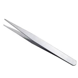 Pince à épiler chirurgicale Morje en acier inoxydable de précision avec pointe lisse, prise en main parfaite et longueur de 10 mm pour l'extension des cils - Product Image 5